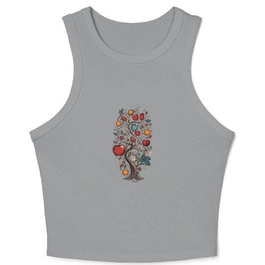 Apple tree Crop Tank Top