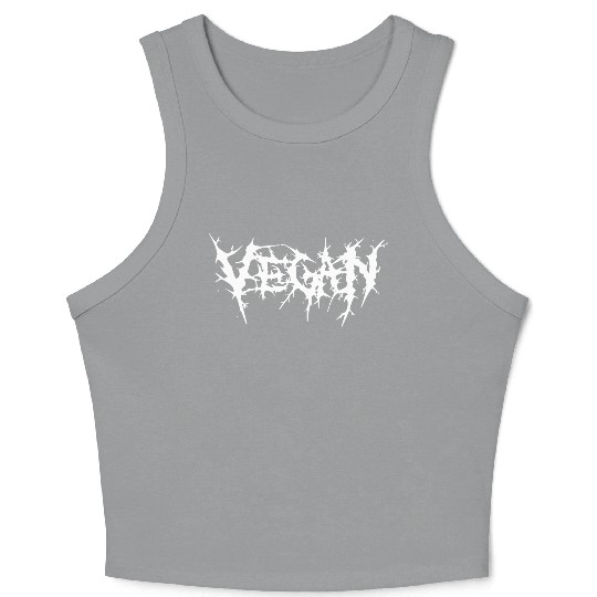 Vegan Death Metal Goth Style FTA Lifestyle FTP Crop Tank Top