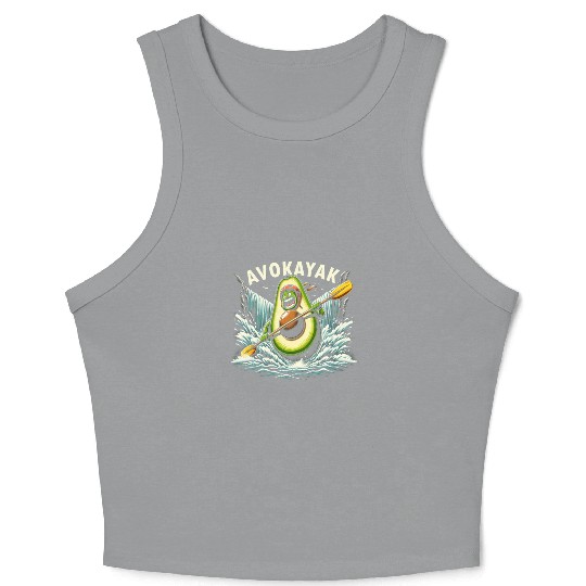Avokayak Whitewater Kayak Crop Tank Top