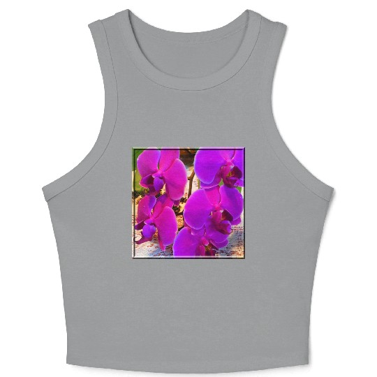 Orchid 4 Crop Tank Top