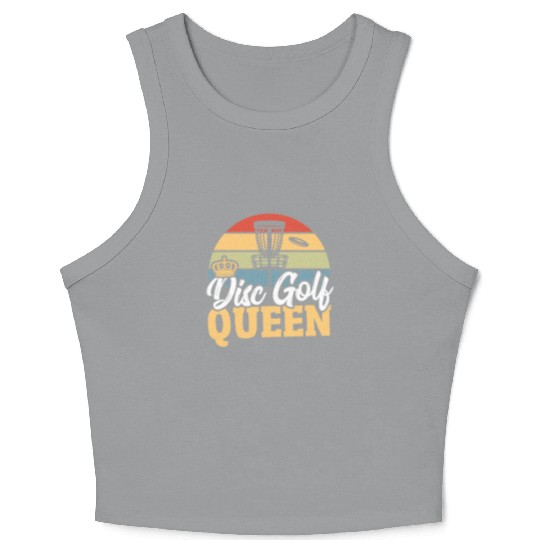 Birdie Putter Backhand Disc Golf Tree Love Crop Tank Top