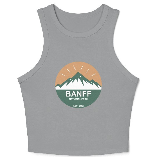 Banff National Park Crop Tank Top