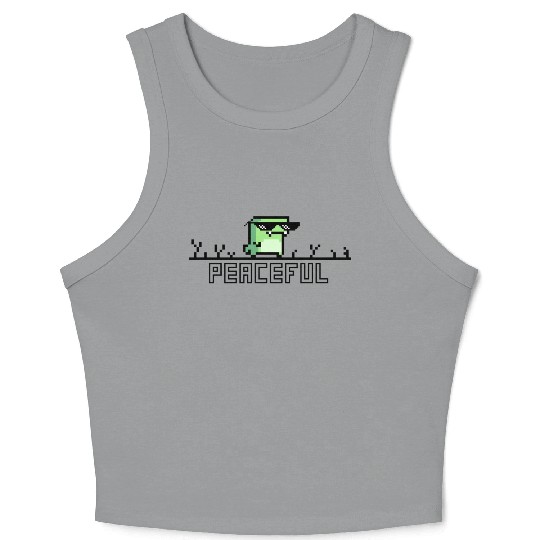 Peaceful rex Crop Tank Top