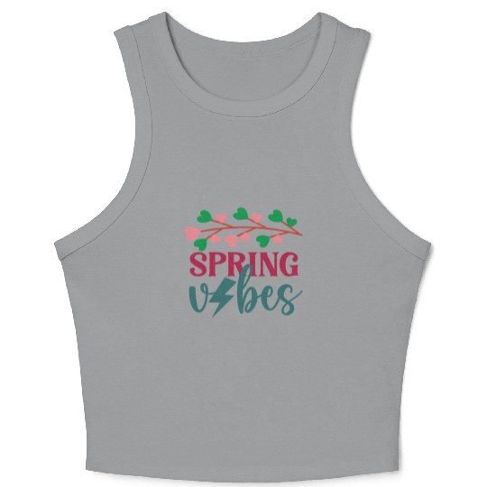 Spring vibes Crop Tank Top