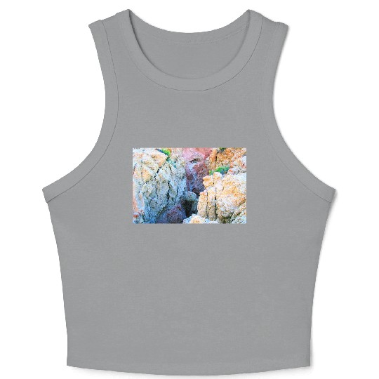 NatureScapes -In the Badlands of South Dakota #101 Crop Tank Top