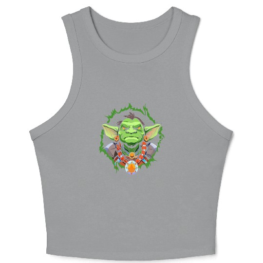 Green Goblin Crop Tank Top