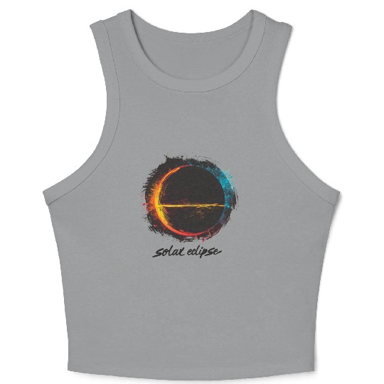 solar eclipse Crop Tank Top. eclipse Crop Tank Top 2024