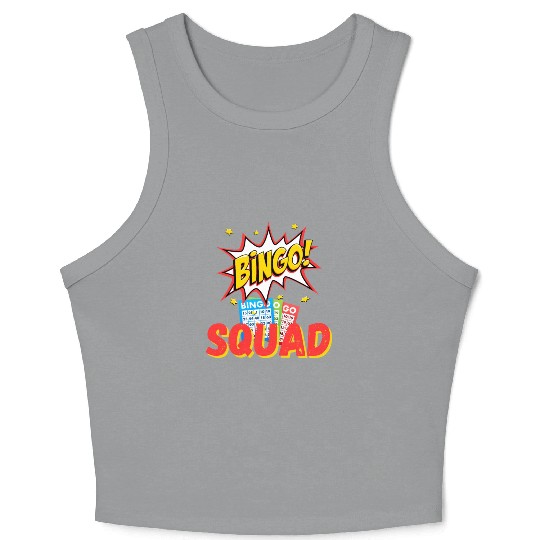 Lucky bingo Crop Tank Top