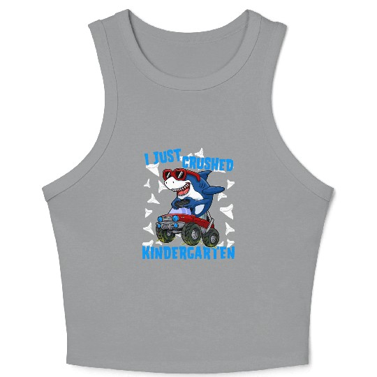 i just chrished kindergarten Crop Tank Top