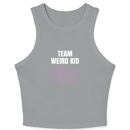 Team Weird Kid 3 Crop Tank Top