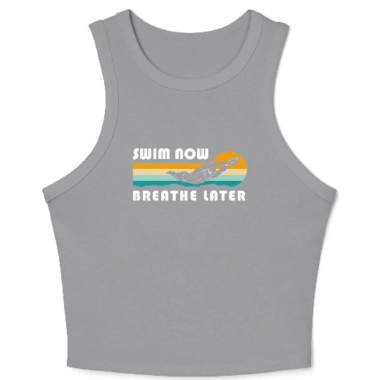 Swimming Pool Swimming Trunks Crop Tank Top