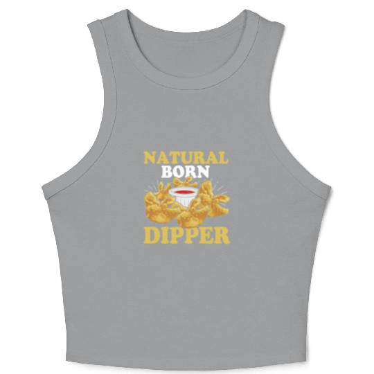 Natural Born DipperFunny Crab Rangoon Crop Tank Top