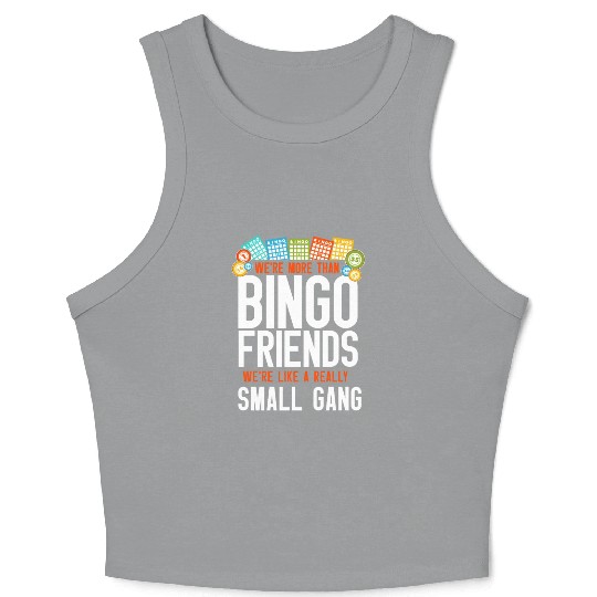 Bingo Player Friends Besties Crop Tank Top