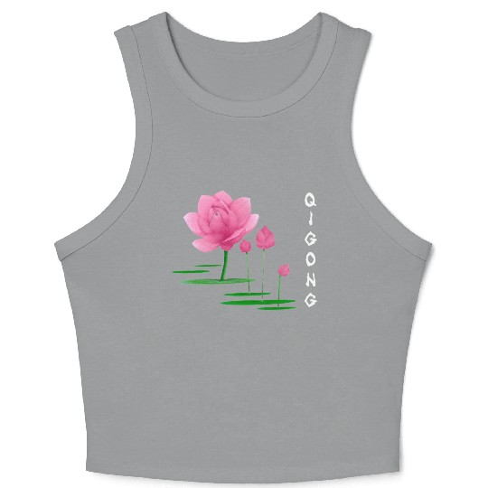 Lotus Tai Chi & Qi Gong Instructors & Practitioner Crop Tank Top