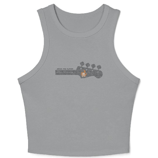 Jeffrey Thomas Black Bass Crop Tank Top