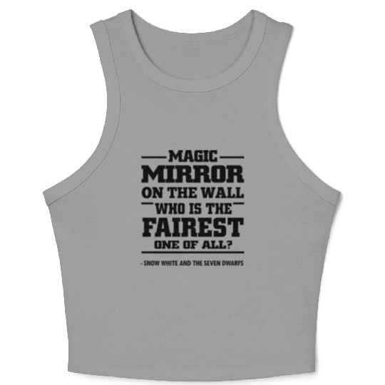 Snow White And The Seven Dwarfs Crop Tank Top