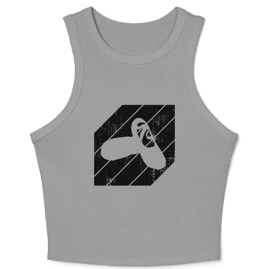 Ballet Shoes Crop Tank Top
