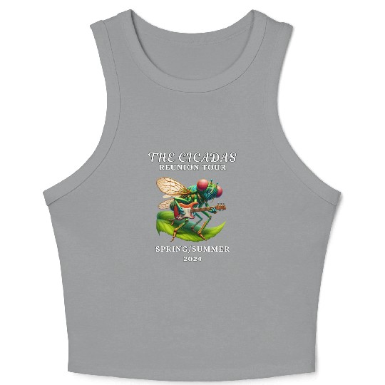 Cicadas Reunion Tour Spring Summer 2024 Crop Tank Top