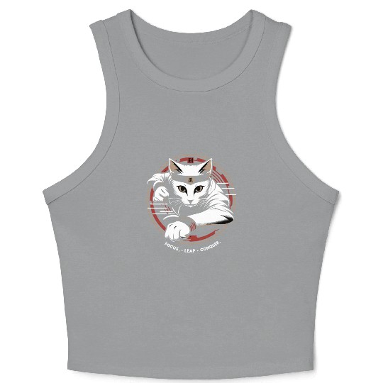 Kung Fu Chinese Kung Fu Asian Kung Fu Self defense Crop Tank Top