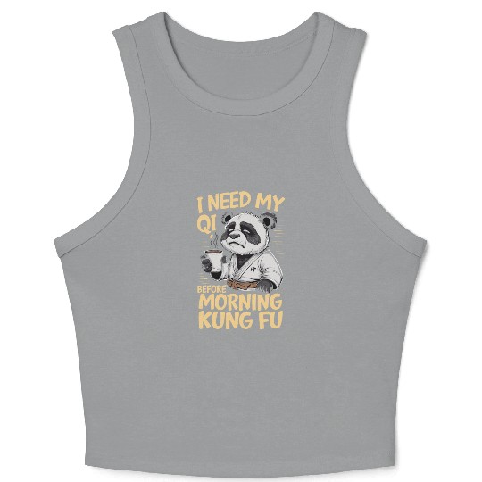 Kung Fu Chinese Kung Fu Asian Kung Fu Self defense Crop Tank Top