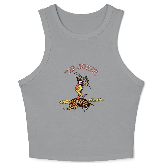 Joker Playing card from Bee Crop Tank Top