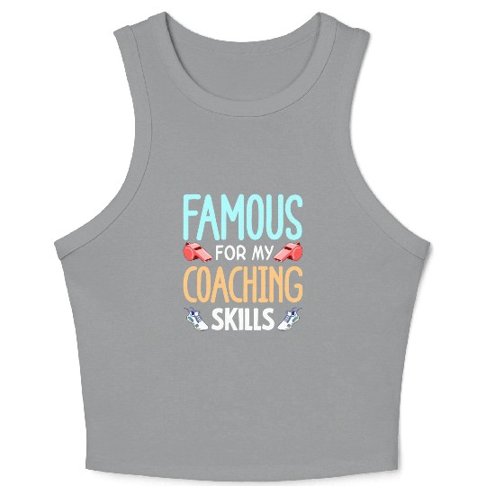 Inspiring Physical Education Teacher Design for PE Crop Tank Top