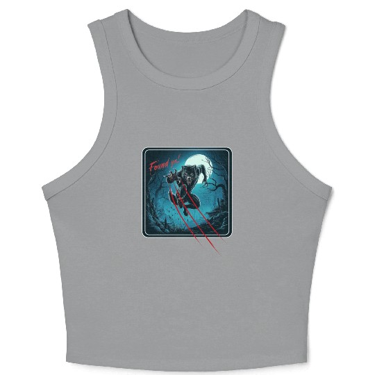 Werewolf Scratch Crop Tank Top