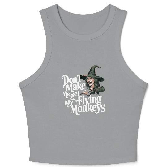 Wicked Witch Flying Monkeys Crop Tank Top