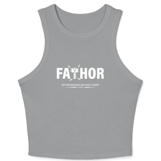 Perfect Father's Day Gift Crop Tank Top