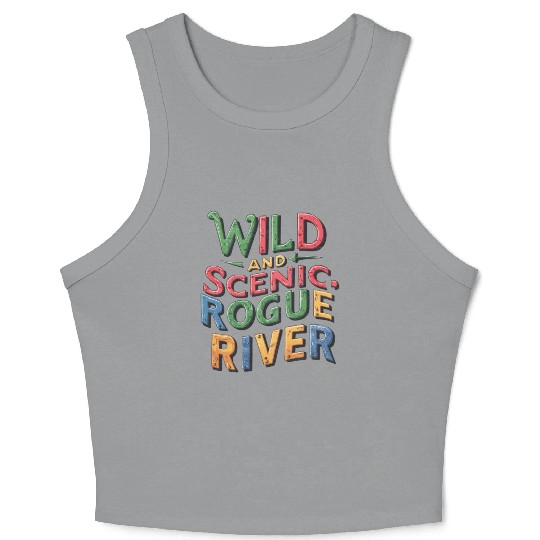 Wild and Scenic: Rogue River Crop Tank Top