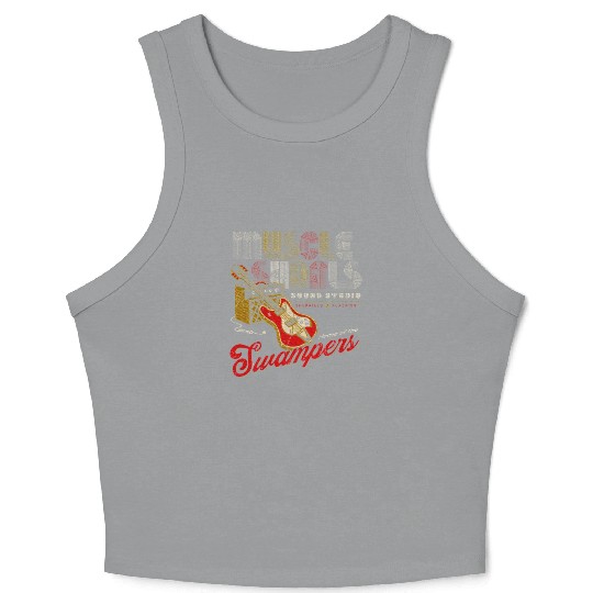 Muscle Shoals Sound Guitar Music Lovers Crop Tank Top