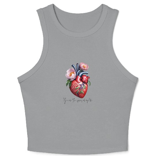 You are the spring of my life Crop Tank Top