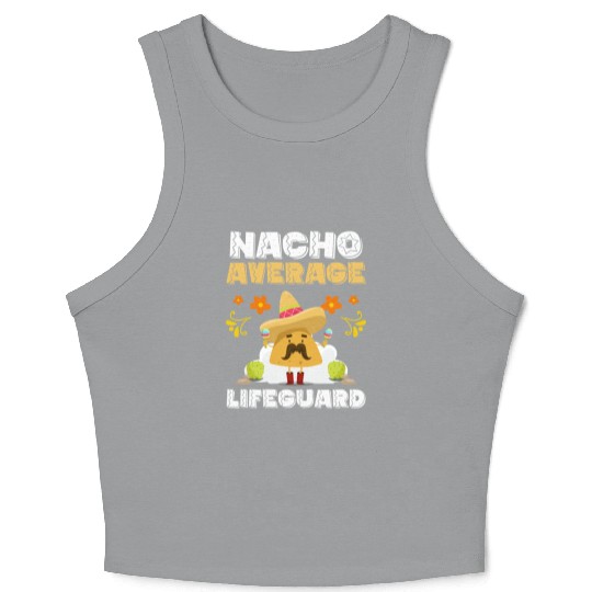 Lifeguard Beach Crop Tank Top