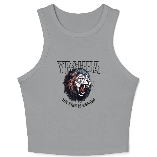 Yeshua Lion King Crop Tank Top