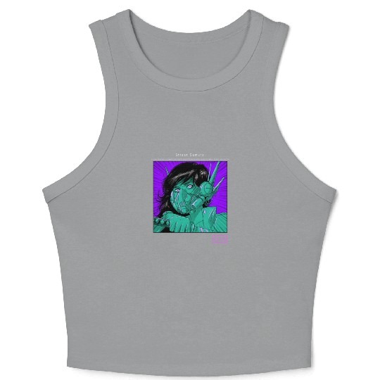 Street Samurai Crop Tank Top