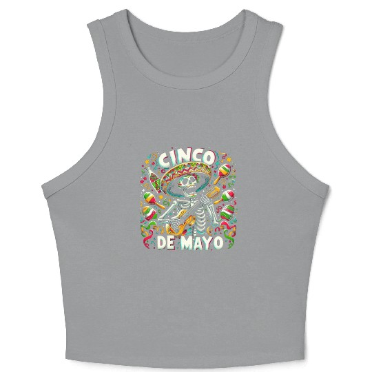 Cinco de Mayo Crop Tank Top