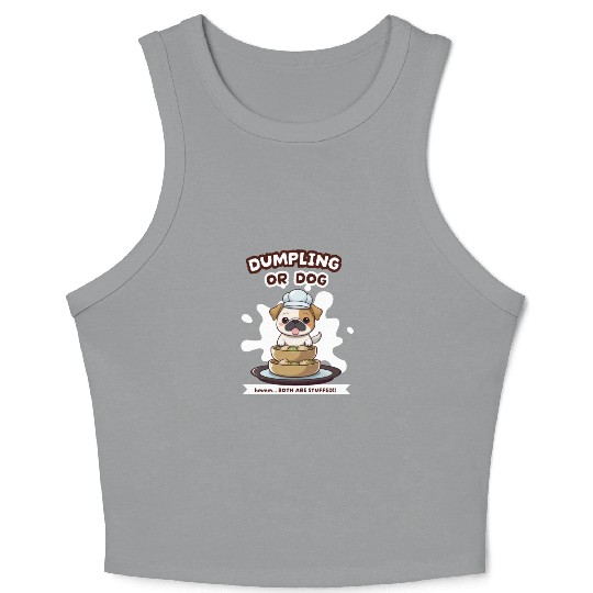 Dumpling or Dog Crop Tank Top