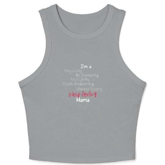 Im Werewolf Halloween Clothing Crop Tank Top