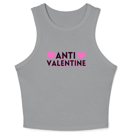 ANTI VALENTINE Crop Tank Top