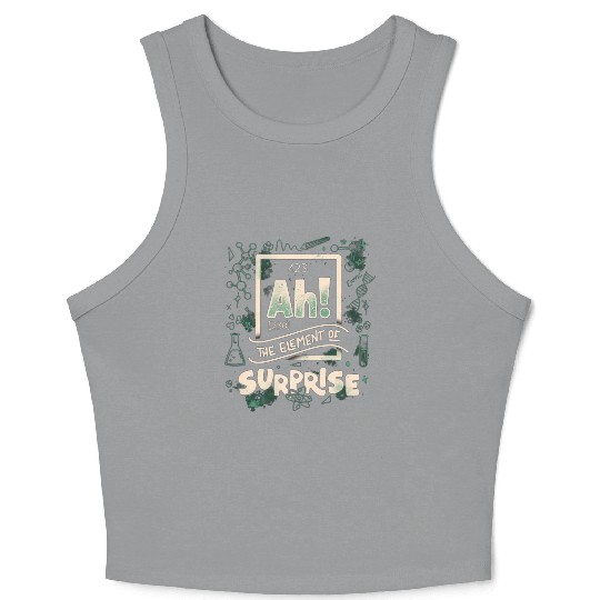 Ah The Element Of Surprise Crop Tank Top