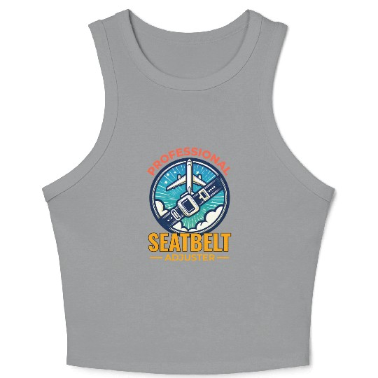 Flight Attendant Aviation Cabin Crew Airline Staff Crop Tank Top