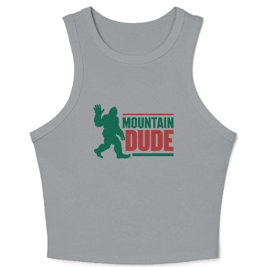 Mountain Dude Crop Tank Top