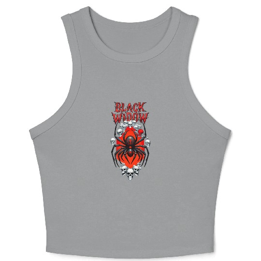 BLACK WIDOW Crop Tank Top