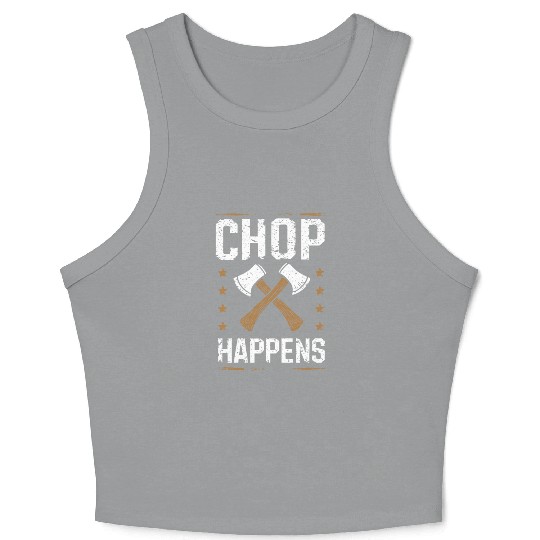 Axe Throwing Enthusiasts Championship Precision Crop Tank Top