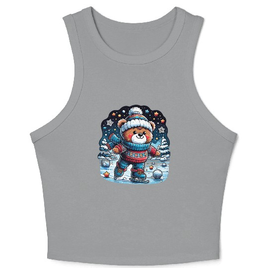 Dad Making Fathers Day Crop Tank Top