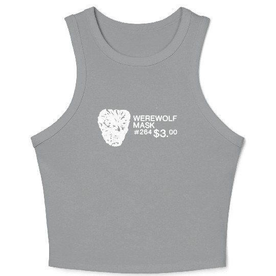 WEREWOLF MASK - W Crop Tank Top