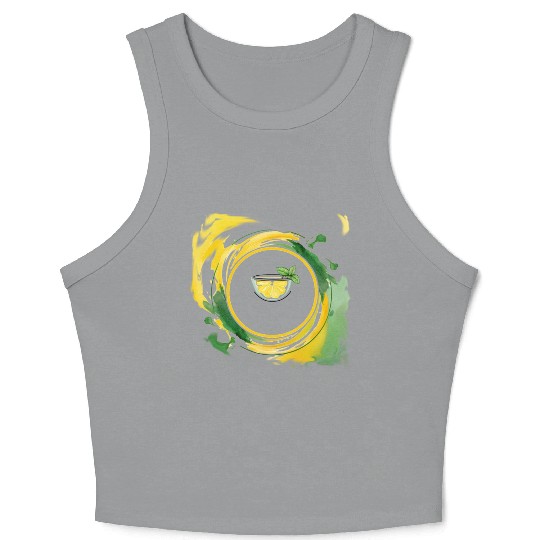 Lemonade in a Glass Crop Tank Top