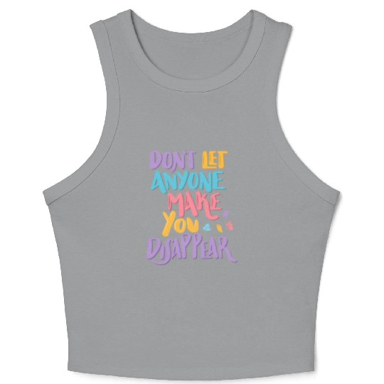 HEARTSTOPPER Quote Mr Ajayi Don t let anyone make Crop Tank Top