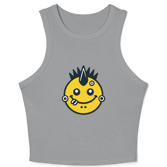 Punk Rock Crop Tank Top