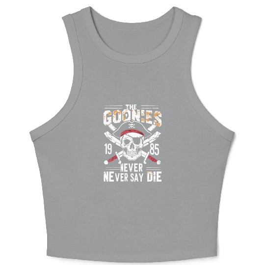 The Goonies Never Say Die Crop Tank Top